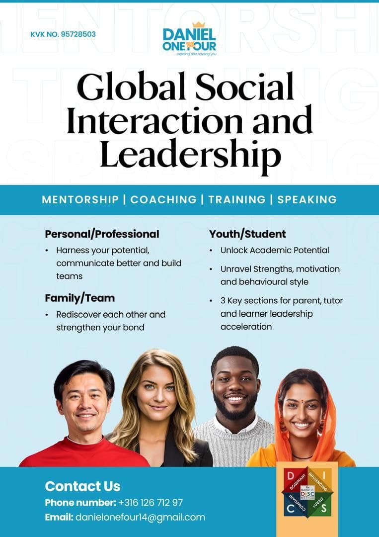 Global Social Interaction and Leadership